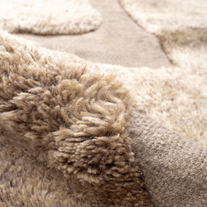 Tapis en velours Terra Luna, tissé à la main, en laine et viscose, tapis texturé fait main, qualité supérieure, fabricant, fournisseur, vente en gros - Product Image 4