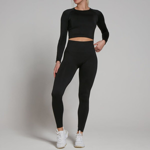 Leggings de compression athlétiques pour femmes avec logo personnalisé, vêtements de fitness respirants pour les séances d'entraînement - Product Image 5