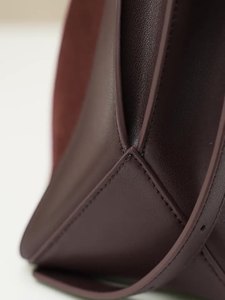 Bolso de mano de piel de vaca auténtica de alta calidad para mujer, bolso de hombro tipo bandolera elegante con cremallera de cuero genuino de gran capacidad - Product Image 2
