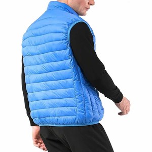 Puffer Down Jacket Thick <b>Bubble</b> <b>Coat</b> With Stand Collar And Zipper Closure For Cold Weather For Men - Product Image 2
