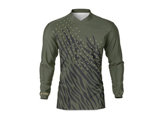 Jersey de Ciclismo de Manga Larga Unisex, Talla Grande, para Bicicleta de Montaña, Descenso, Motocross, Ropa Deportiva de Secado Rápido para Adultos - Product Image 4