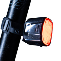 Lampu Sepeda Belakang LED untuk Berkendara Malam Hari 250mAh IP66 Tahan Air Pengisian Daya Tipe-C Lampu Sepeda Gunung dan Jalan Raya Aksesoris Sepeda