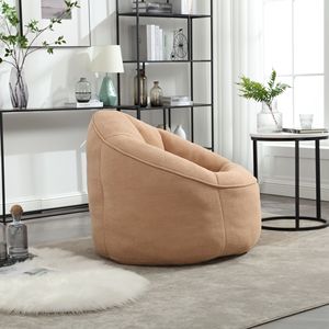 Poltrona Sacco in Schiuma ad Alta Pressione, Comoda e Imbottita, per Adulti, Letto e Divano - Product Image 6