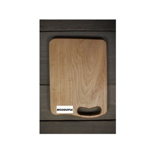 เขียงไม้มะกอกงานแฮนด์เมดแบบชนบทกระดานเสิร์ฟในครัวธรรมชาติมีรูแขวน - Product Image 5