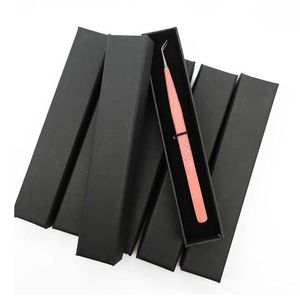 แหนบดึงขนตาเคลือบกระดาษสีชมพูคุณภาพพรีเมียม แหนบคิ้วสแตนเลสกันสนิม - Product Image 5