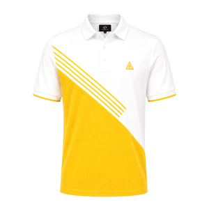 เสื้อโปโลชายคุณภาพสูง 200gsm หนานุ่ม สตรีทแวร์  ไม่มีลาย  รับสกรีนโลโก้ ซักเร็ว  เสื้อโปโลชายลายทางสีขาว - Product Image 3