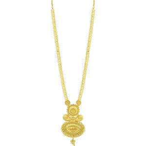 Vente en gros de bijoux en or micronisé 14K18K24K, design traditionnel, style Dubaï, ensemble de colliers longs pour mariée turque, ensemble de bijoux tendance - Product Image 5