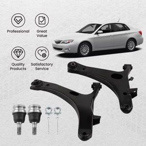 Kit de bras de suspension inférieur avant et bras de suspension supérieur arrière pour Subaru Impreza 2008-2011, compatible Legacy, Tribeca, BRZ, Cube, CX-5 2003-2008 - Product Image 4