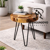 Tabouret minimaliste en bois naturel fait main, léger, empilable et réglable, multi-usages, pour la décoration de la chambre, du salon ou de l'hôtel