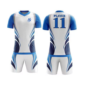 Fabrication en usine de vêtements de sport, uniforme de football, couleur personnalisée, uniforme de football de haute qualité pour adultes - Product Image 1