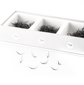 Premade vaporeux lâche ventilateurs mix3 vison cils Extension Volume OEM Logo maquillage moelleux naturel Vietnam fabricant - Product Image 2