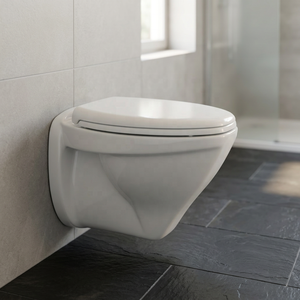 Titan Modern Square Wall Hung Toilet Ceramic WC Pan European Standard Rimless Porcelain Sanitary Ware - Product Image 3