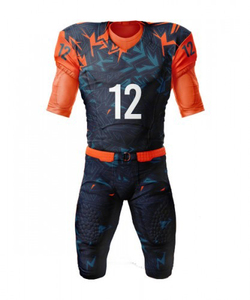 Tenues de football personnalisées à manches courtes en tissu polyester 100% doux de qualité supérieure OEM, sublimation, anti-bactériennes pour hommes - Product Image 5