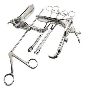 Kit de inserción de DIU, juego de instrumentos quirúrgicos ginecológicos profesionales para la inserción, colocación y examen de dispositivos intrauterinos C - Product Image 1