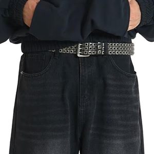 Men's Loose Fit Baggy Denim <b>Trousers</b> Wide Leg Acid Wash Fashion Custom Manufacturing Baggy Streetwear Denim Jeans Pants - Product Image 3