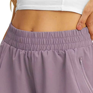 Shorts de sport pour femmes Easy Wear, légers, respirants, pour la course à pied et le fitness, design personnalisé pour la vente en gros - Product Image 5