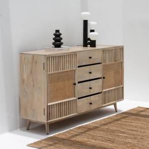 Aparador de Madera Vandana Pebble Vista para Interiores y Exteriores Modernos y Elegantes - Product Image 4