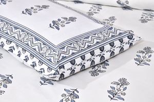 Floral Printed Bedding <b>Set</b> Cotton Bed <b>Sheet</b> <b>Set</b> <b>Pillowcase</b> Coverlet Home Bedroom Linens - Product Image 3