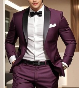 Trajes de hombre de Bangladesh: Blazer de exportación de fábrica, antiarrugas, transpirable, antipilling, chaqueta de negocios a medida con cuello de muesca, de botonadura sencilla. - Product Image 3