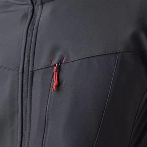 Chaqueta Softshell con Capucha de Forro Polar para Trabajo, Unisex, Transpirable, Impermeable, Personalizable, para Otoño - Product Image 4