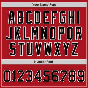 Anti-Bacterial Top Quality OMMiZ men Custom Red Black-White Authentic <b>Baseball</b> Jersey - Product Image 2