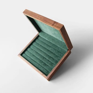 Boîte à bijoux artisanale en bois d'acacia avec design gravé, emballage cadeau personnalisable, artisanat utilitaire, cadres photo, autocollants pour bougies, sur mesure - Product Image 2