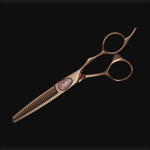 Ciseaux de coiffure professionnels authentiques pour barbier et salon, ensemble de ciseaux à effiler et droits, outils de coiffure pour coupe de cheveux et barbier - Product Image 6
