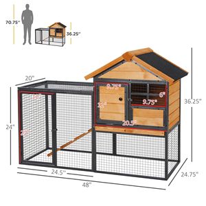 Recinto di Lusso per Piccoli Animali, Gabbia Pieghevole in Plastica, Recinzione Personalizzata con Motivo Quadrato per Conigli, Cani, Gatti, Polli, Confezione in Scatola - Product Image 2