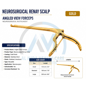 Pinza Neuroquirúrgica Recta Al Mida Healthcare, Pinza Quirúrgica Manual, Instrumento de Clase I con Certificación CE - Product Image 6