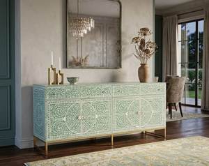 Cómodas y Mesas con Incrustaciones de Hueso Hechas a Mano, Modernas, para Uso en el Hogar o Hoteles - Muebles Duraderos de Alta Calidad - Product Image 5