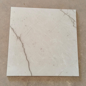 Carreaux de sol en porcelaine émaillée polie de qualité supérieure 60x60 cm, design carré moderne, surface brillante, adhésifs pour villa et école - Product Image 4