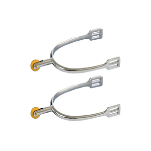 Espuelas de equitación western para principiantes, de acero inoxidable, diseño personalizado, alta calidad, venta al por mayor. - Product Image 5