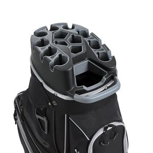 Borsa da golf con divisorio superiore a 14 scomparti e tasche portaoggetti a tutta lunghezza - Materiale PU per lo sport - Tracolla e copertura antipioggia - Product Image 1