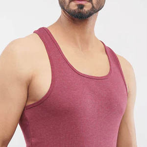 Débardeur d'entraînement pour homme, couleur unie, respirant, idéal pour la gym et le sport - Product Image 5