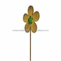 Piquets de jardin personnalisés en aluminium et en fer, finition peinte argentée, pour plantes de pépinière, décoration paysagère extérieure de luxe