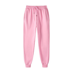 Customize <b>Pink</b> Color <b>Men's</b> Training Track Pants Casual Gym Weara Jogging Running Sweat Absorbing Breathable Eco-Friendly Canvas - Product Image 1