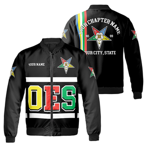 Chaqueta Bomber Personalizada con Patrón Dorado HOJ de Heroines de Jericho, Tallas S-5XL, Chaqueta de Manga Larga Hecha a Medida de Alta Calidad, Modelo 2026 - Product Image 3