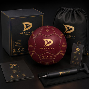 Luxury 32 Panel Football Size 5 | <b>Hand</b> Sewn Premium PU Match Ball | Professional Soccer Ball Manufacturer for Premium Brands - Product Image 1