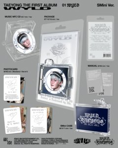 TAEYONG WYLD SMini Ver 1st Álbum Completo Oficial de Kpop en CD, Photobook, Photocard, Póster, Edición Limitada de Regalo - Product Image 1