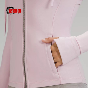 Sweat-Shirt d'Équitation à Fermeture Éclair Complète pour Femmes avec Impression de Logo Personnalisé, Vêtements d'Équitation à Capuche avec Poches - Product Image 3