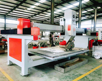 Machine de découpe de pierre à 5 axes, scie à pont CNC pour la découpe de dalles de pierre, les découpes de vasques et le traitement de précision des comptoirs