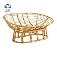 IMMEDIATE DELIVERY Papasan Chair 2026 Rattan Frame Cushion Seat for Indoor Seating and Leisure Corner Stable Build