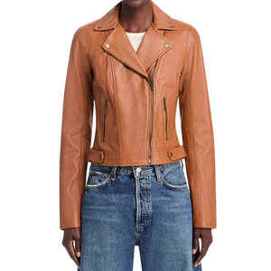 Veste en cuir de moto pour homme, prix de gros, qualité supérieure, service OEM personnalisé disponible, veste en cuir tendance pour homme - Product Image 3