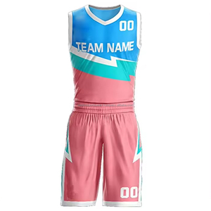 Conjunto de Uniforme de Baloncesto para Hombre, Transpirable, con Logotipo Personalizado, Sublimado, Diseño OEM, Color Personalizado, Venta al Por Mayor - Product Image 2
