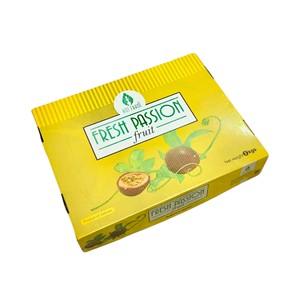 Caja de Cartón Corrugado de Materiales Reciclados Personalizada 25*25*5cm, Cajas Rígidas con Recubrimiento UV para Fruta de la Pasión, para Uso Agrícola - Product Image 4