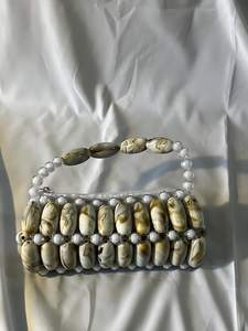 Bolso de mano ovalado con cuentas, bolso de noche con cuentas, nuevo bolso de moda para mujer para fiestas, bodas y eventos de gala para damas - Product Image 6