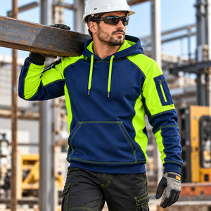 Vêtements de travail industriels à haute visibilité avec logo personnalisé, veste de travail d'hiver à haute visibilité, veste de sécurité réfléchissante pour les travailleurs - Product Image 6