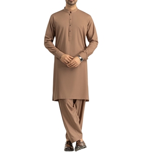 Fournisseur Direct d'Usine Nouvelle Arrivée Vente en Gros Meilleures Ventes Salwar Kameez pour Hommes Haute Qualité Options Personnalisées OEM & ODM Costumes Punjabi - Product Image 1