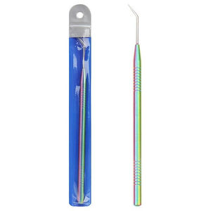 Outil métallique pour rehaussement de cils de 4 couleurs différentes avec isolateur de cils et emballage personnalisé en PVC - Product Image 5