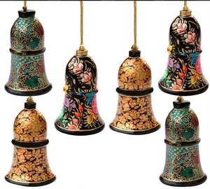 Juego de Campanas Navideñas de Latón para Decoración del Hogar, Montaje en Techo o Pared, Estilo Tradicional, Decoración Navideña - Product Image 3